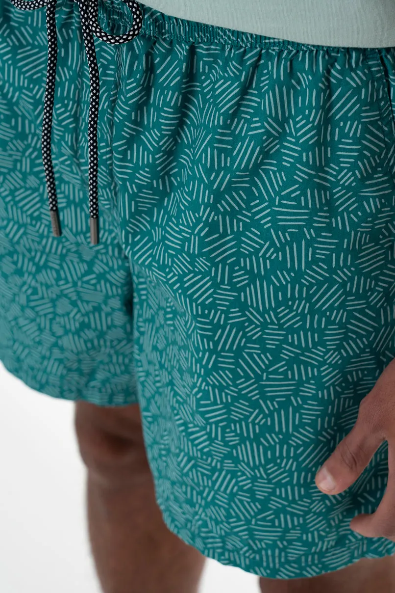 Pool Shorts _ 153929 _ Teal sold by Refinery product image thumbnail 4