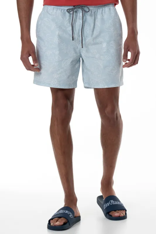 Pool Shorts _ 153926 _ Light Blue sold by Refinery