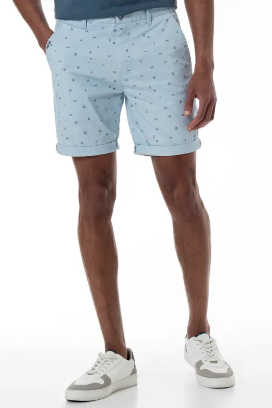 Chino Shorts _ 154528 _ Pale Blue sold by Refinery
