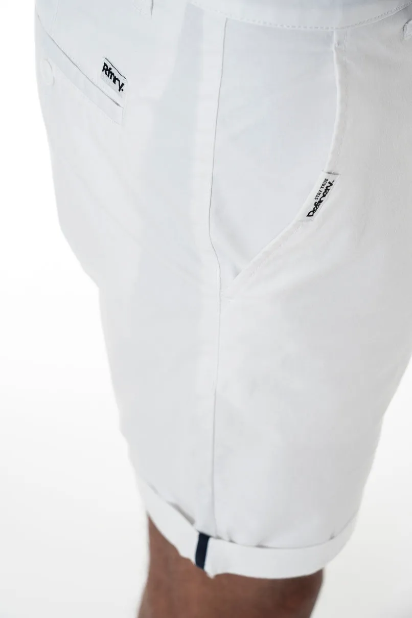 Chino Shorts _ 151710 _ White sold by Refinery product image thumbnail 4