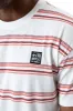 Striped T-Shirt _ 153229 _ Off White sold by Refinery