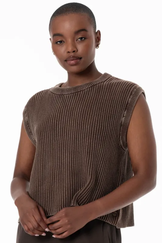 Sleeveless Jersey _ 155707 _ Chocolate sold by Refinery