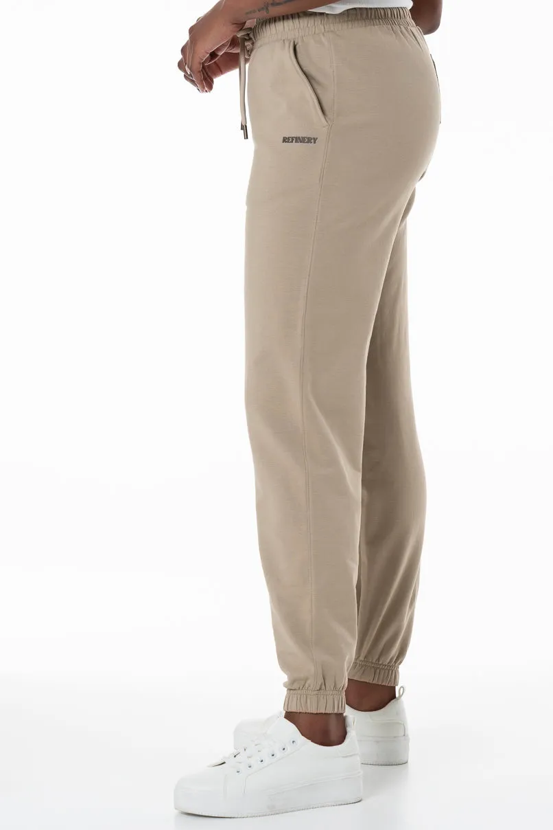 Relaxed Fit Trackpants _ 155859 _ Stone sold by Refinery product image thumbnail 3