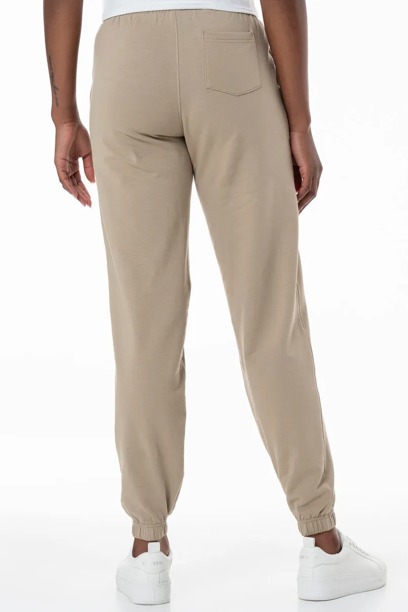 Relaxed Fit Trackpants _ 155859 _ Stone sold by Refinery product image thumbnail 4