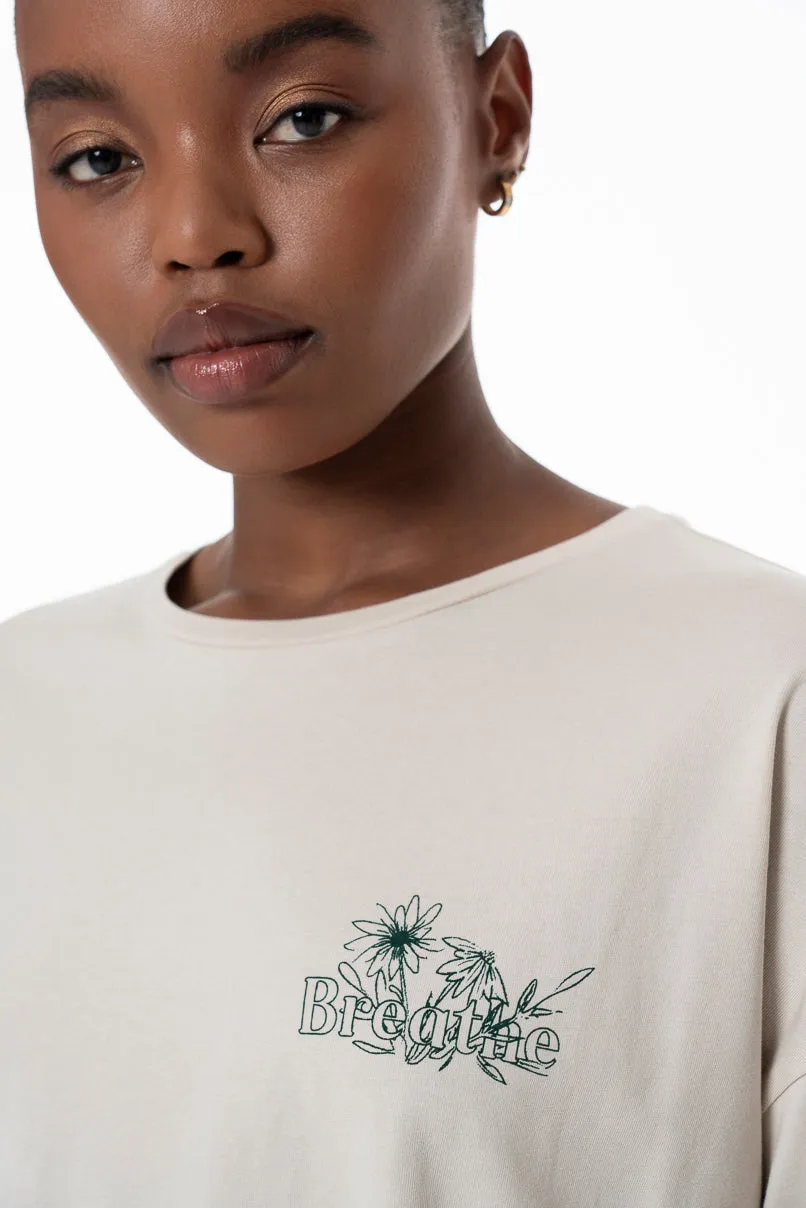 Oversized T-Shirt _ 154931 _ Stone sold by Refinery product image thumbnail 5