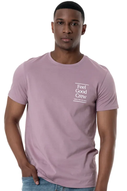 Graphic Back T-Shirt _ 158118 _ Berry sold by Refinery