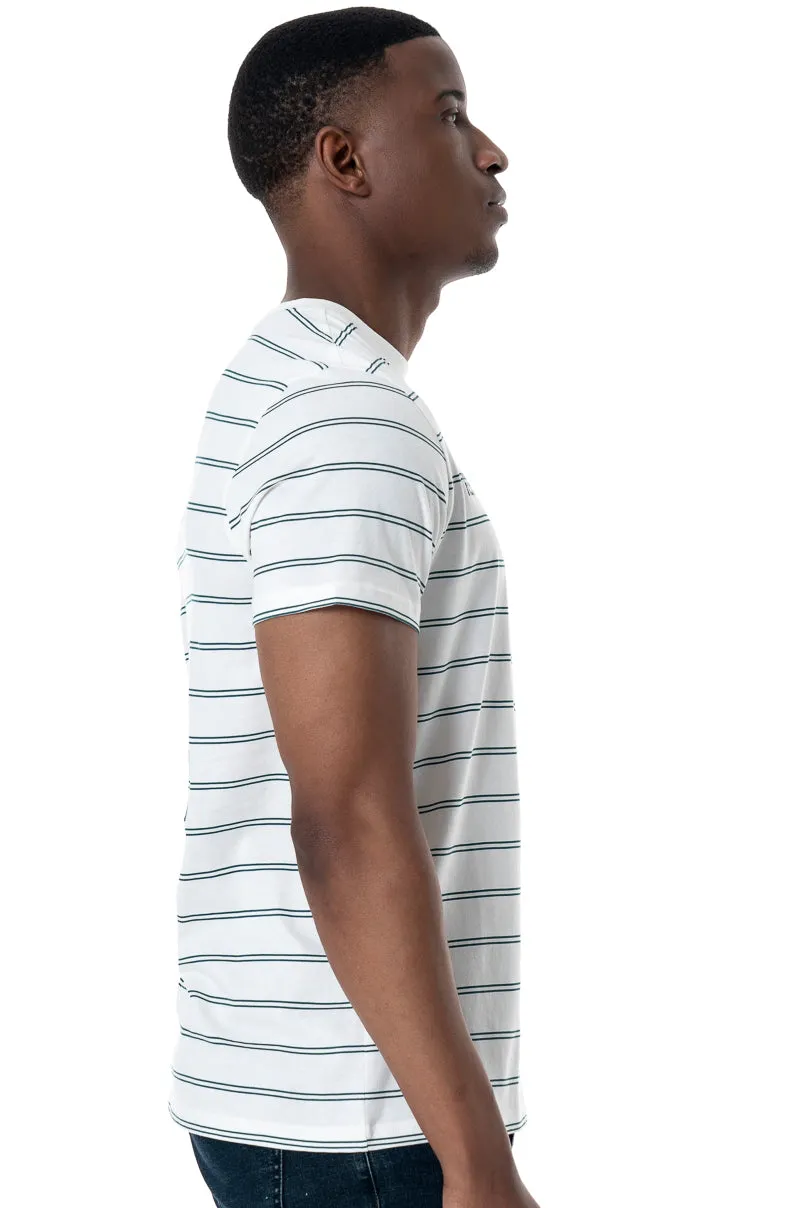 Striped T-Shirt _ 153225 _ Off White sold by Refinery product image thumbnail 2