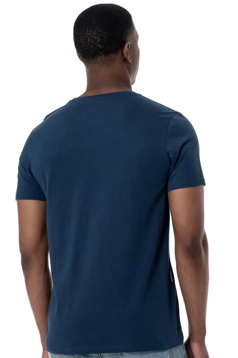 Vertical Print T-Shirt _ 151904 _ Ink sold by Refinery product image thumbnail 3