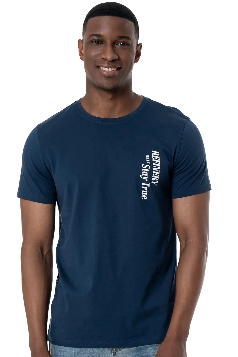 Vertical Print T-Shirt _ 151904 _ Ink sold by Refinery