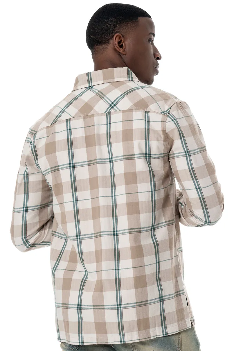 Check Shirt sold by Refinery product image thumbnail 3
