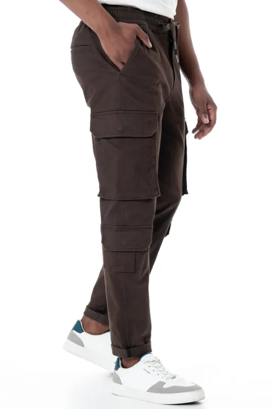 Cargo Pants _ 156150 _ Chocolate sold by Refinery