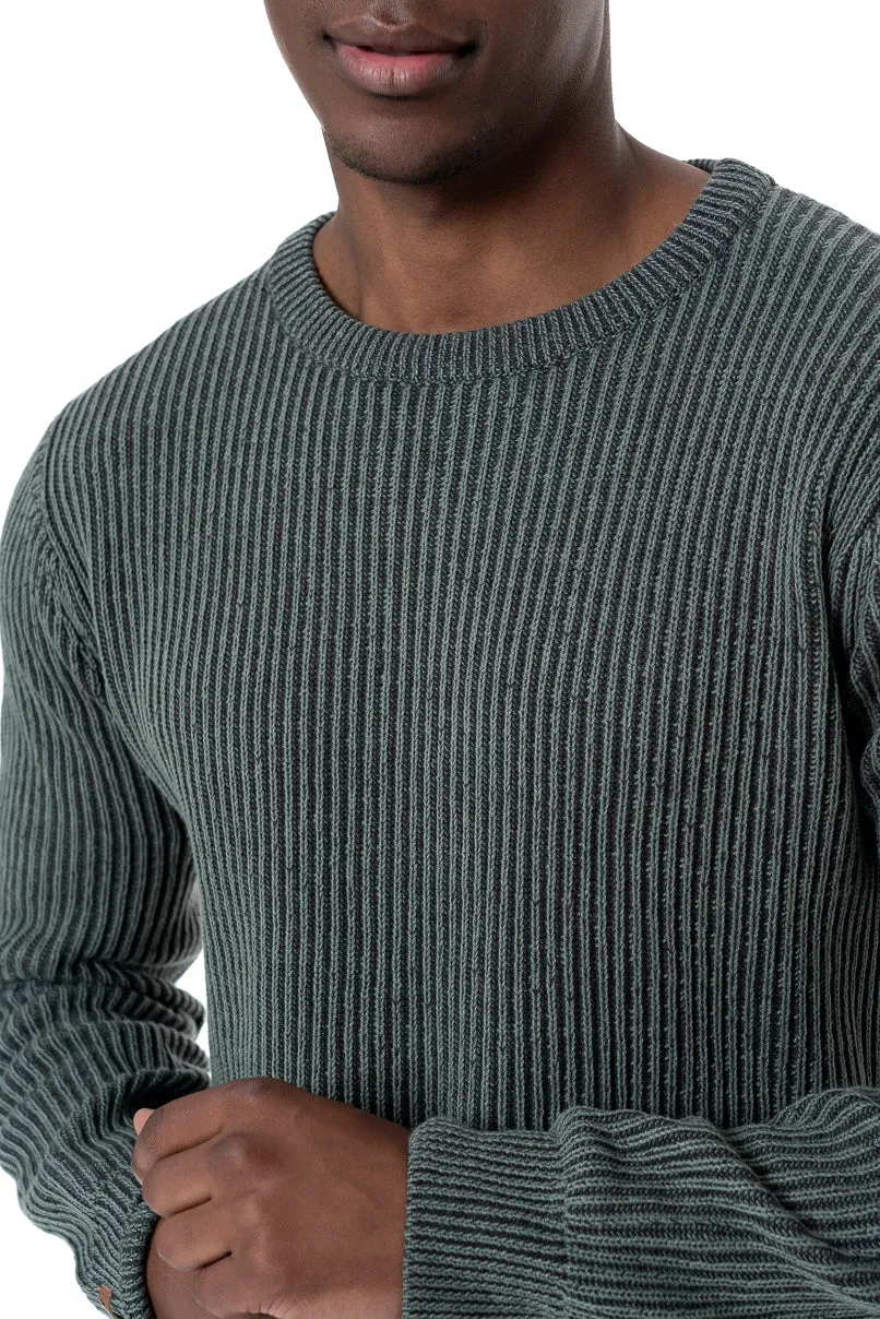Ribbed Knit Jersey _ 156040 _ Fatigue sold by Refinery product image thumbnail 4