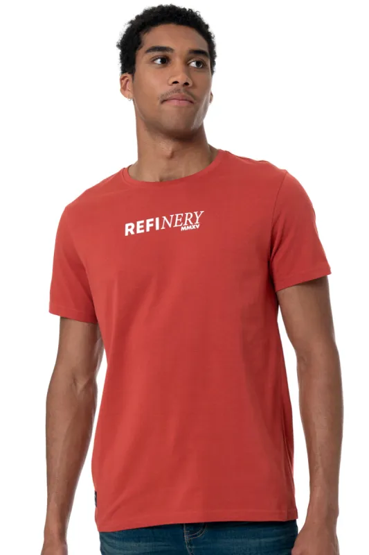 Branded T-Shirt _ 157586 _ Red sold by Refinery
