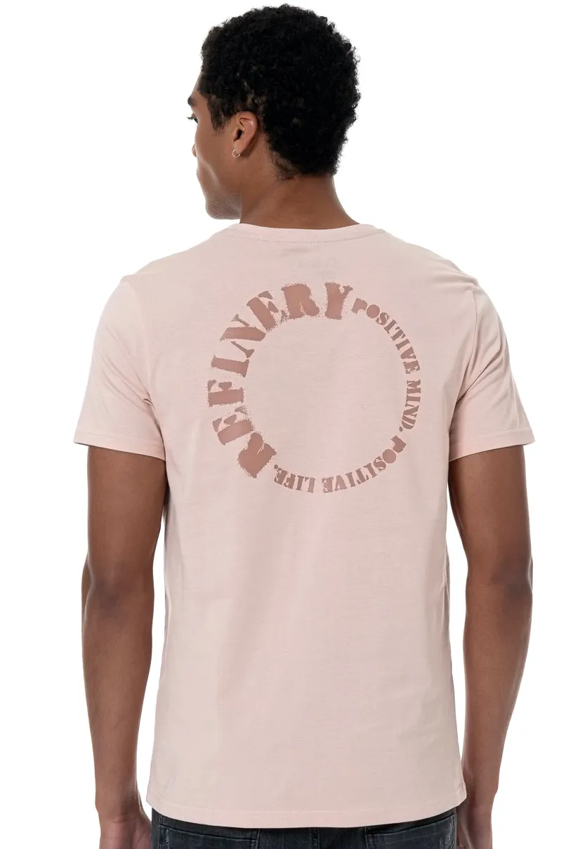 Branded T-Shirt _ 157585 _ Rose sold by Refinery