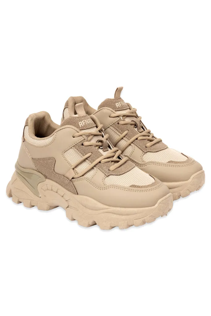 Chunky Sneaker _ 156558 _ Natural sold by Refinery