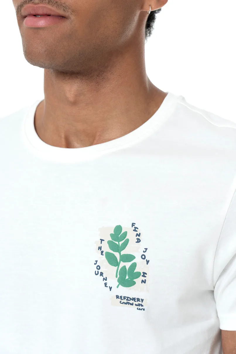 Statement T-Shirt _ 158106 _ Off White sold by Refinery product image thumbnail 2