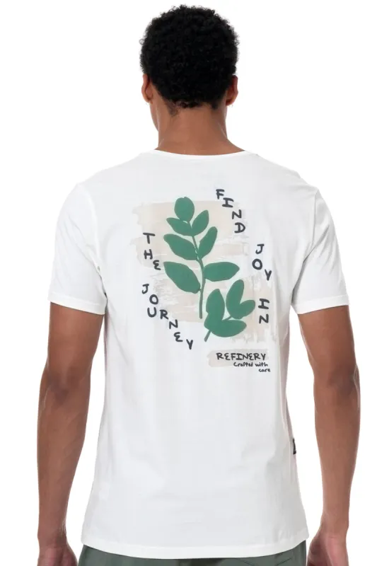 Statement T-Shirt _ 158106 _ Off White sold by Refinery