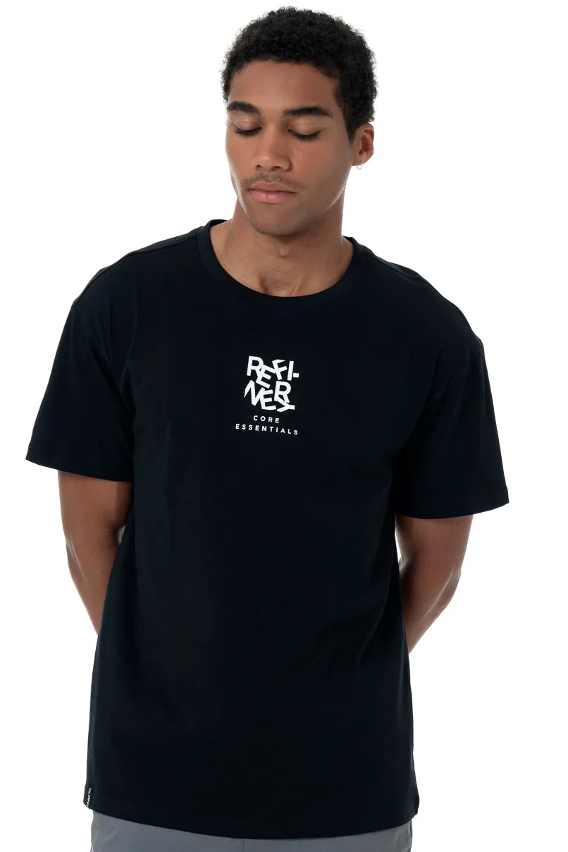 Branded T-Shirt _ 158097 _ Black sold by Refinery