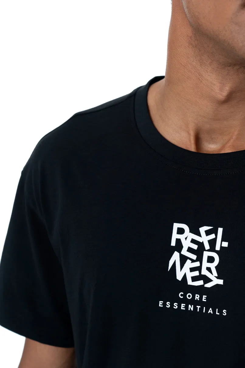 Branded T-Shirt _ 158097 _ Black sold by Refinery product image thumbnail 4