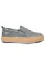 Metallic Slip-On _ 156552 _ Blue sold by Refinery