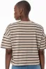Boxy T-Shirt _ 154937 _ Stone sold by Refinery