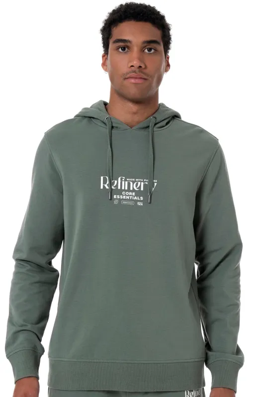 Statement Hoodie _ 158311 _ Fatigue sold by Refinery