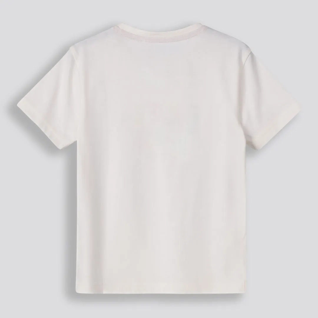 Boys Branded Tee _ 155764 _ Off White sold by Refinery product image thumbnail 2