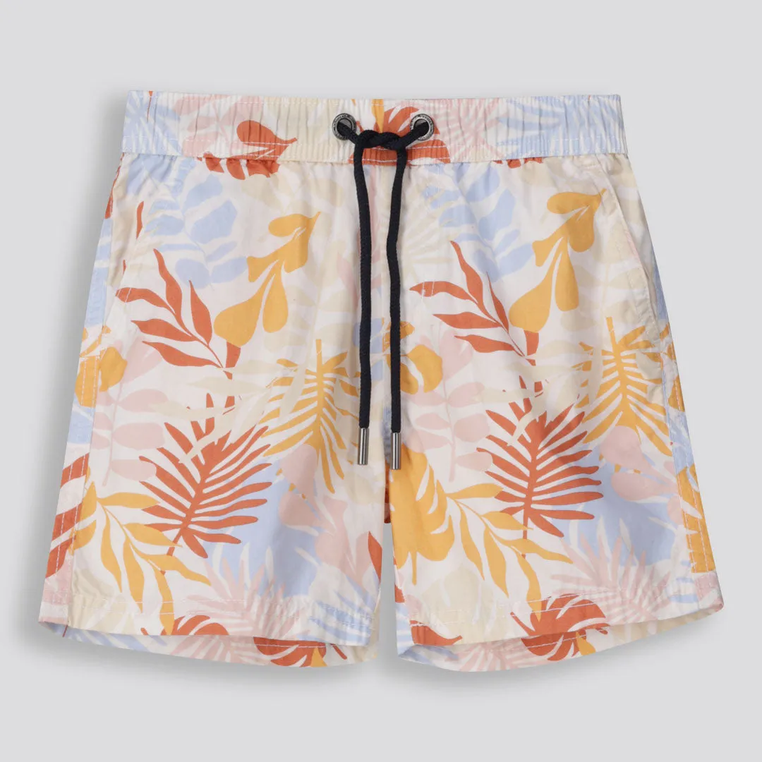 Boys Pool Shorts _ 155102 _ White sold by Refinery