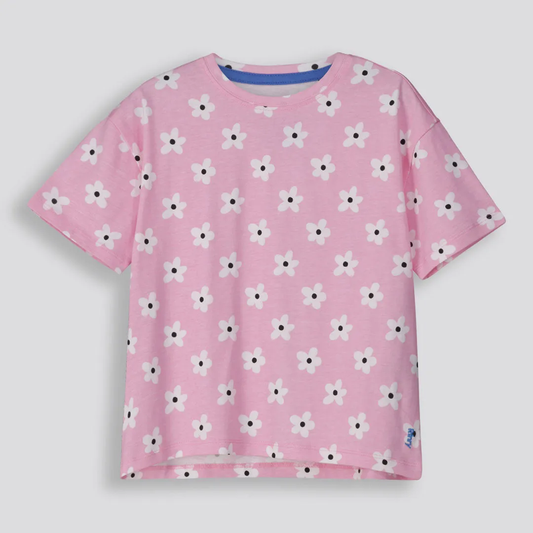 Girls Flower Tee sold by Refinery