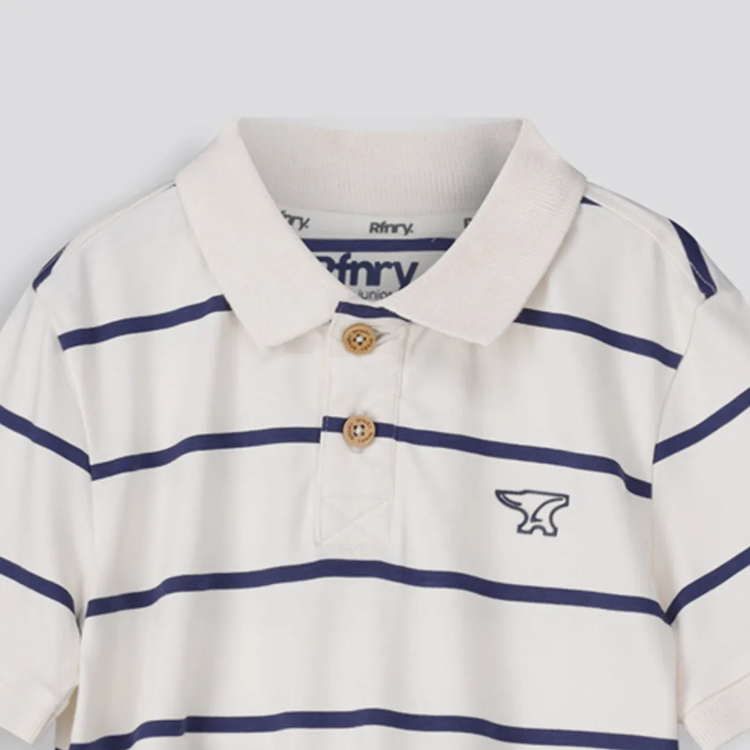 Boys Golfer _ 153689 _ Off White sold by Refinery product image thumbnail 2