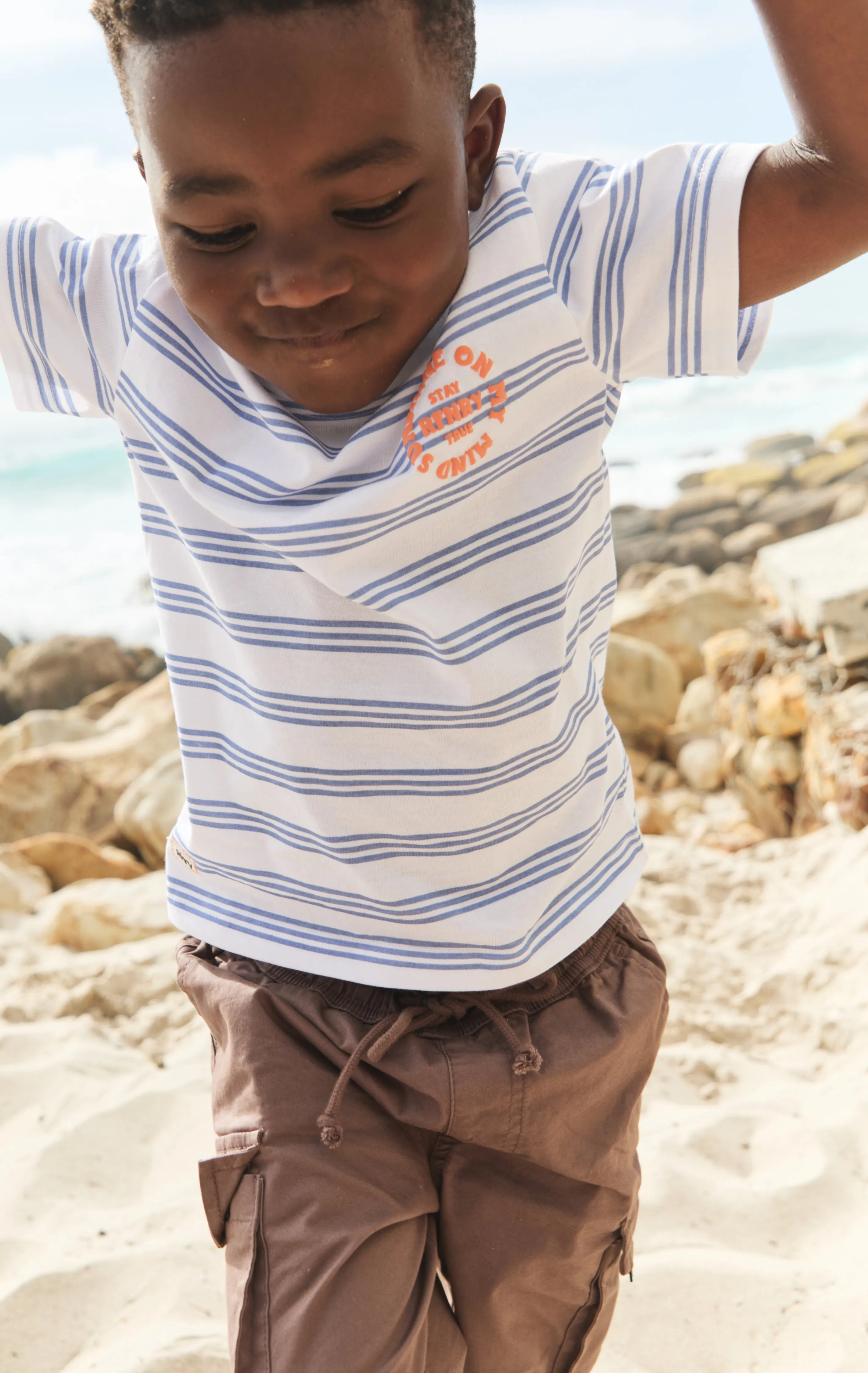 Boys Branded Tee sold by Refinery product image thumbnail 2