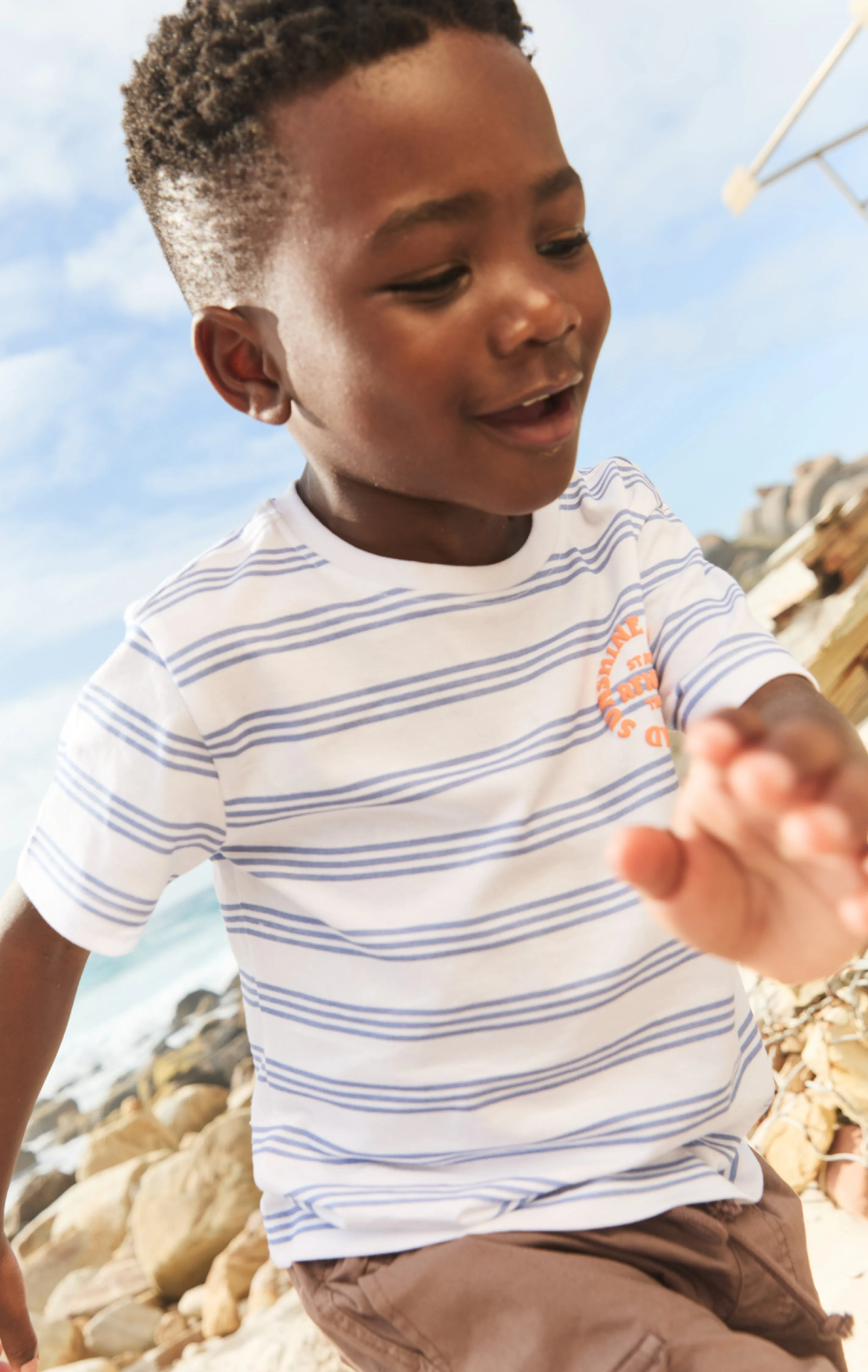 Boys Branded Tee sold by Refinery product image thumbnail 4