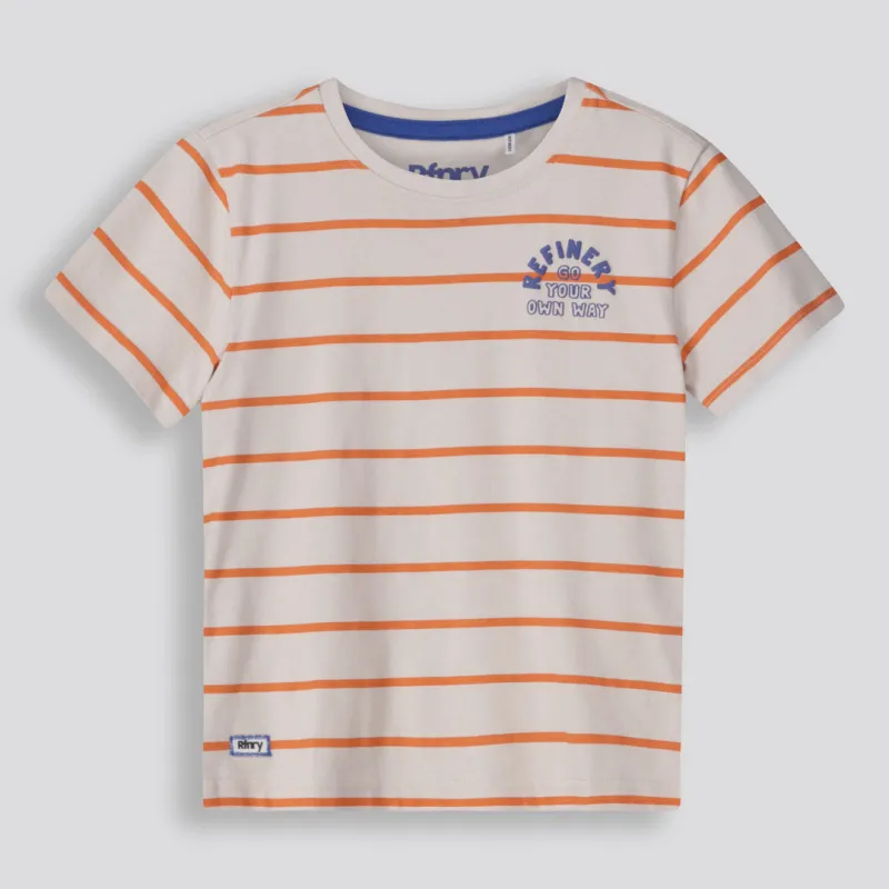 Boys Stripe Tee sold by Refinery