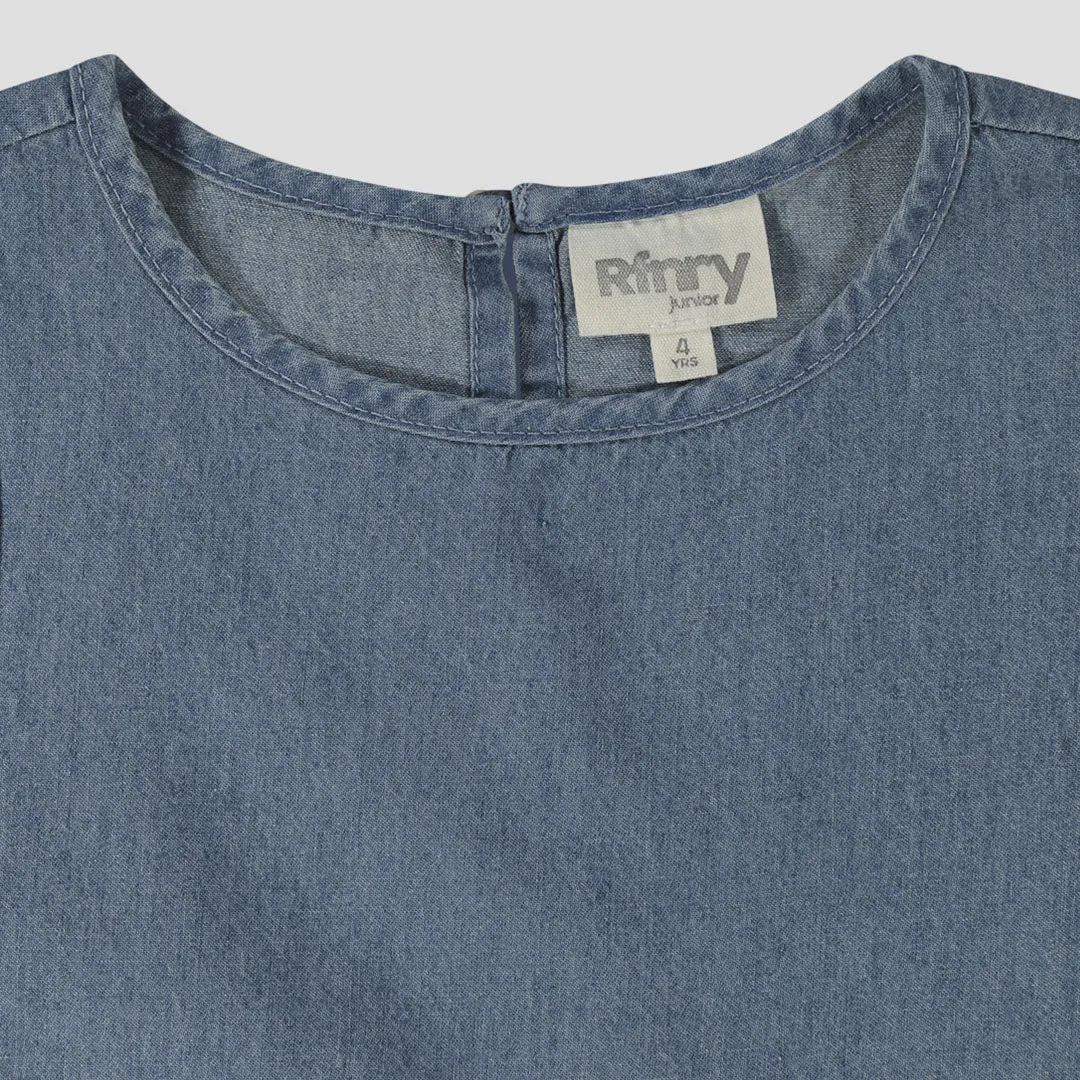 Girls Chambray Top sold by Refinery product image thumbnail 3