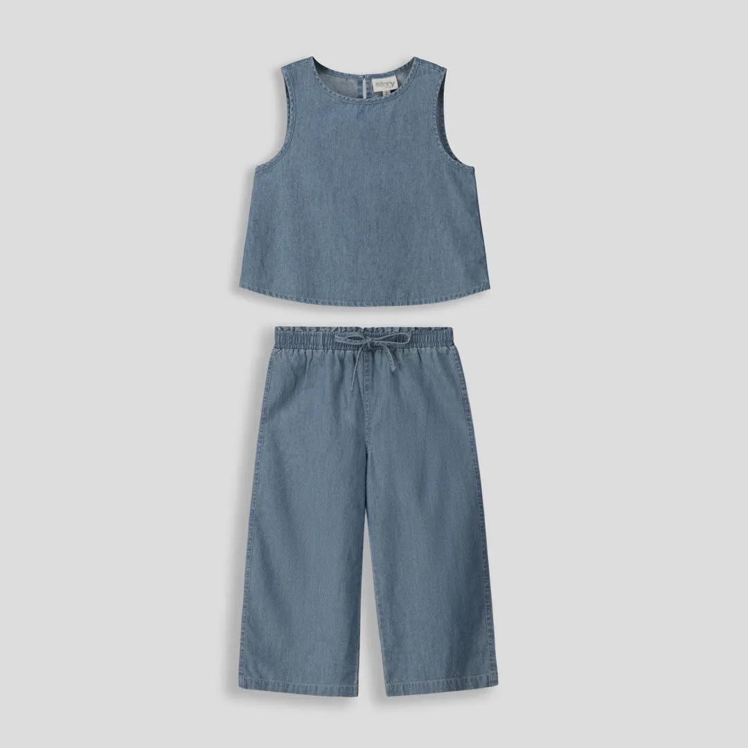 Girls Wide Leg Pants sold by Refinery product image thumbnail 2