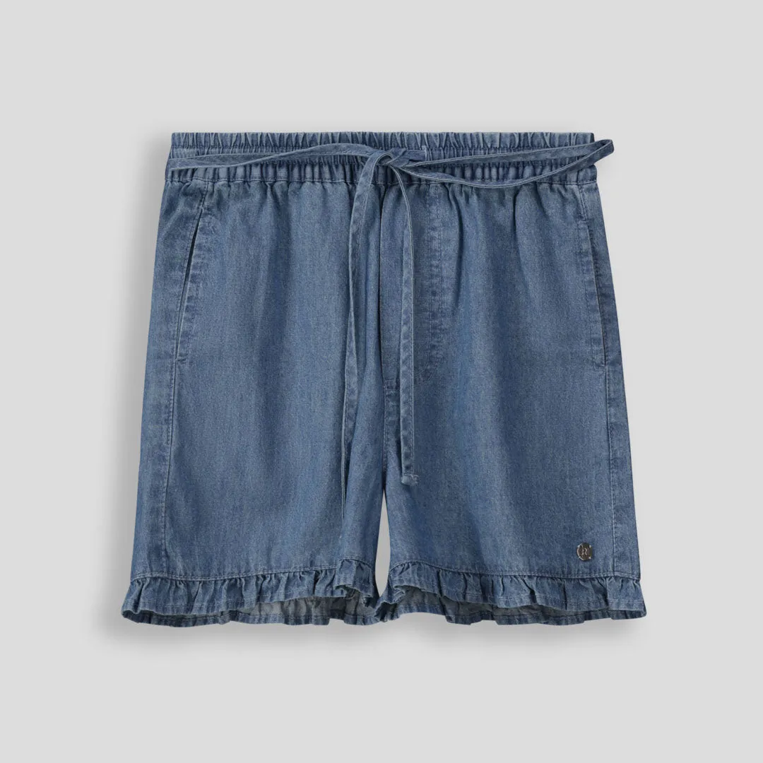Girls Frill Hem Shorts sold by Refinery