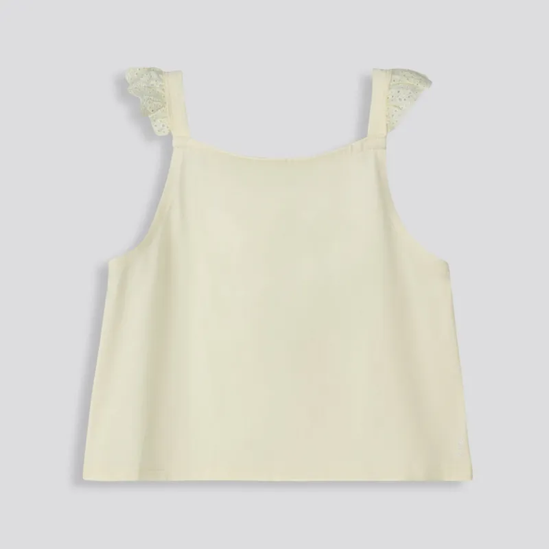 Girls Wing Sleeve Top sold by Refinery