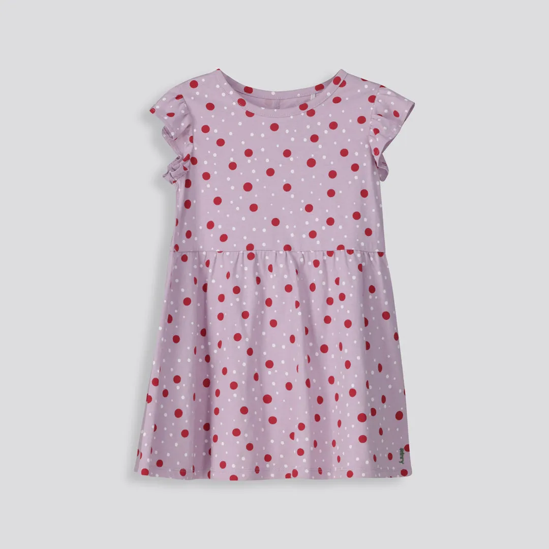 Girls Flutter Sleeve Dress sold by Refinery