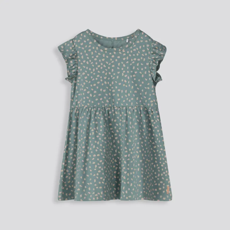 Girls Flutter Sleeve Dress sold by Refinery