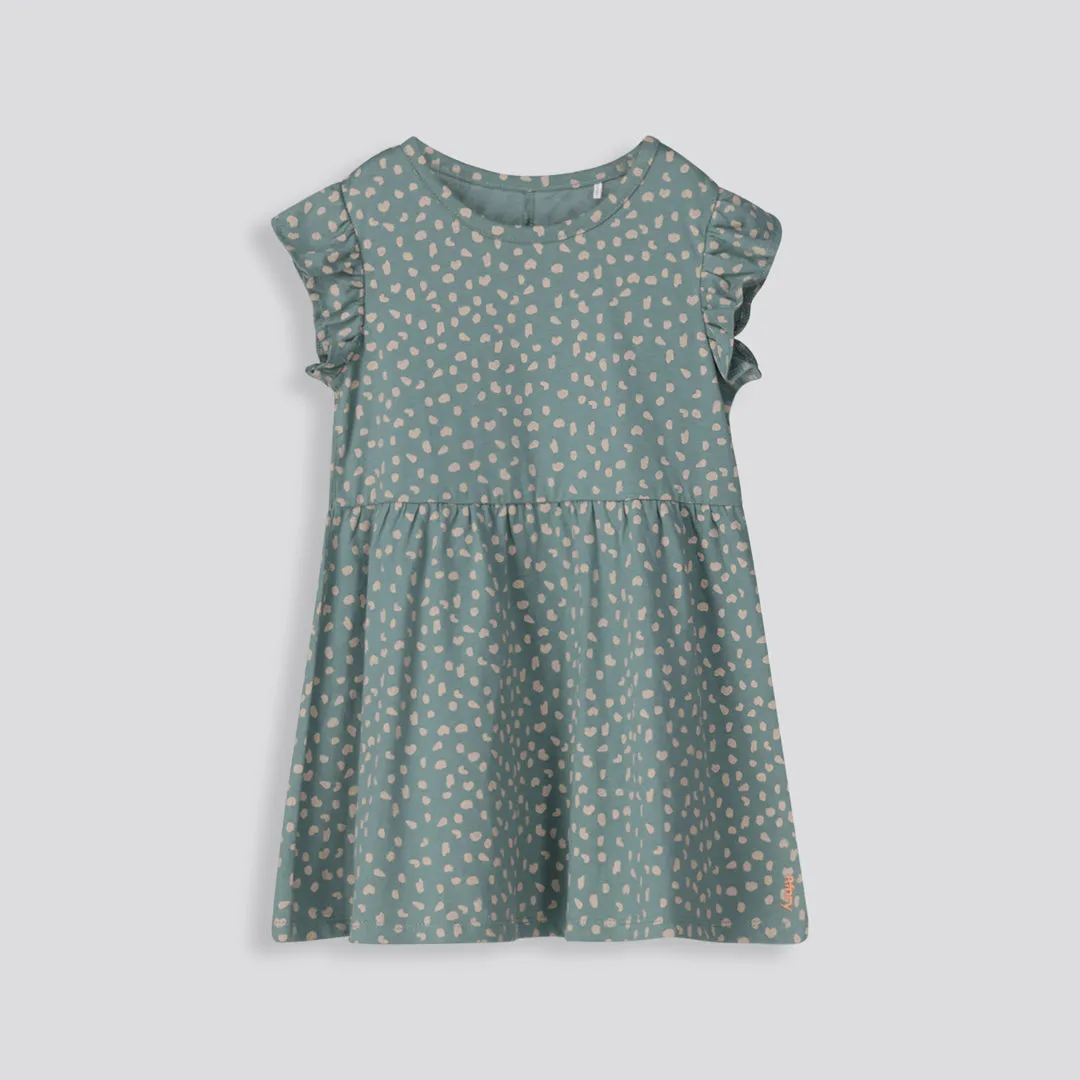 Girls Flutter Sleeve Dress sold by Refinery