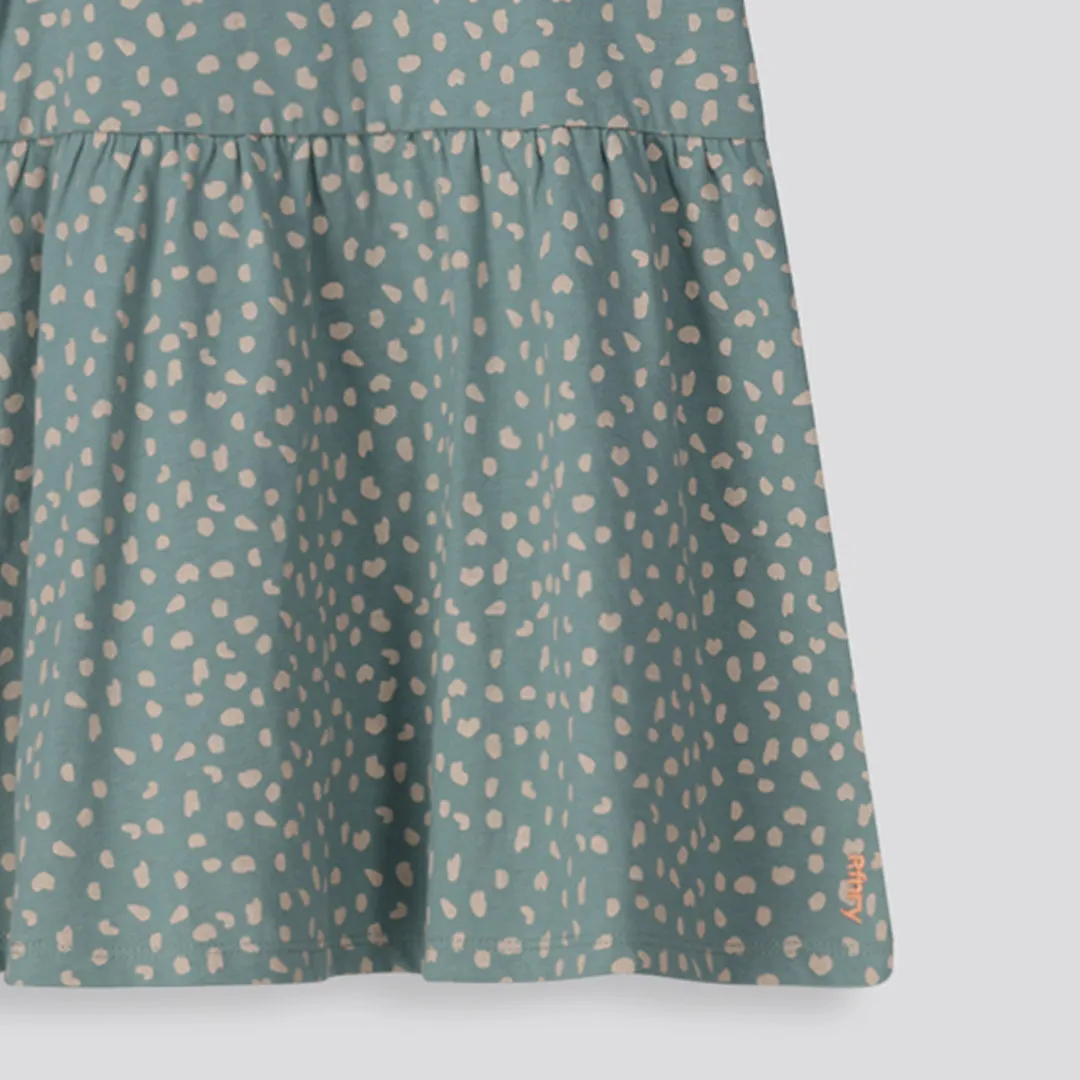 Girls Flutter Sleeve Dress sold by Refinery product image thumbnail 3