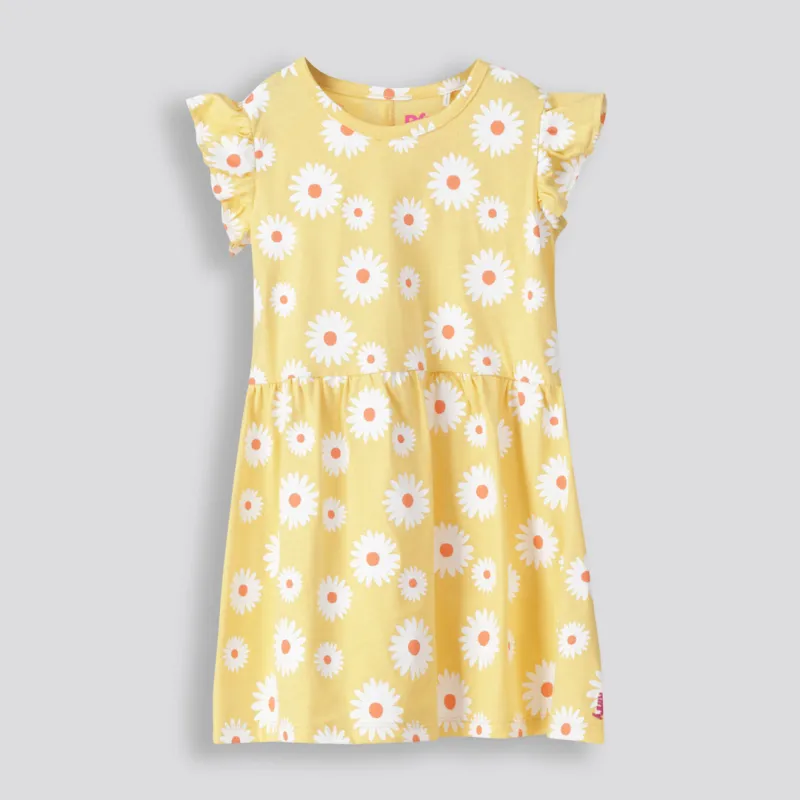 Girls Flutter Sleeve Dress sold by Refinery