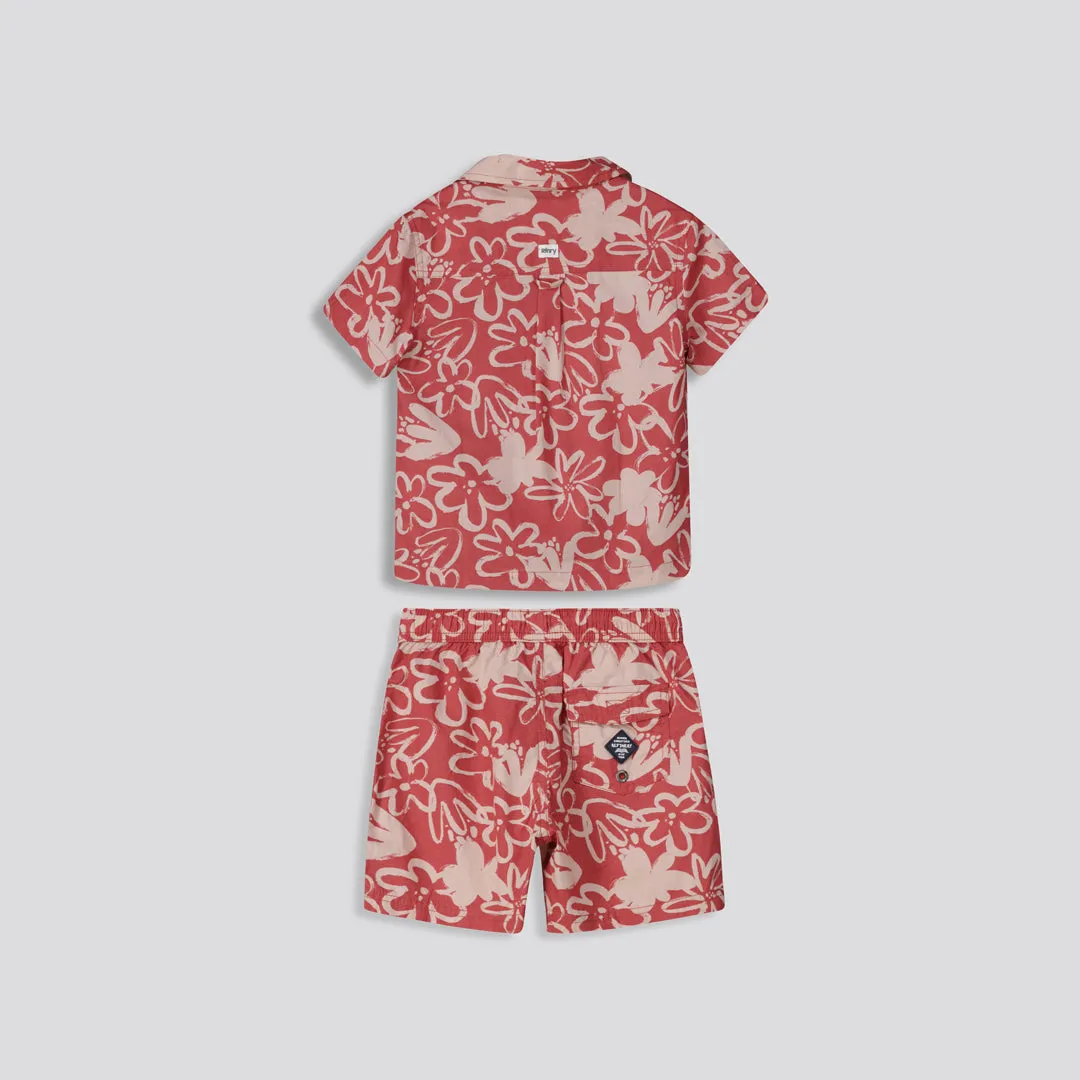 Boys Pool Shorts _ 155097 _ Red sold by Refinery product image thumbnail 2