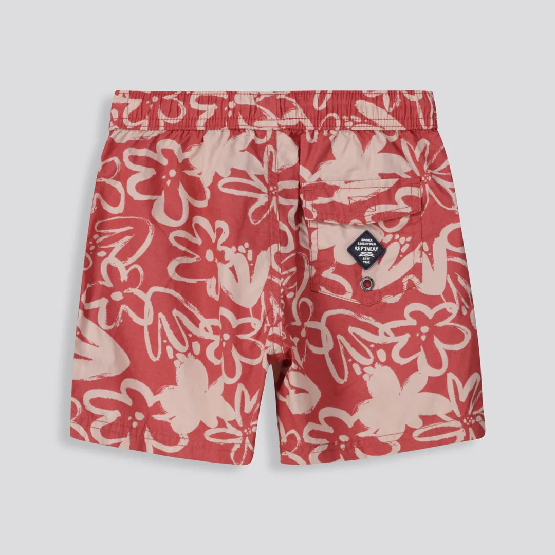 Boys Pool Shorts _ 155097 _ Red sold by Refinery product image thumbnail 5