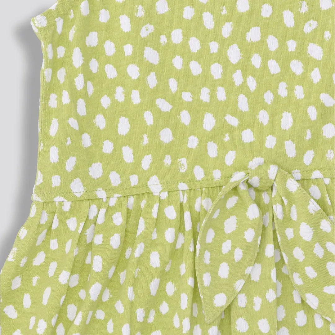 Girls Tank Dress _ 153568 _ Green sold by Refinery product image thumbnail 3