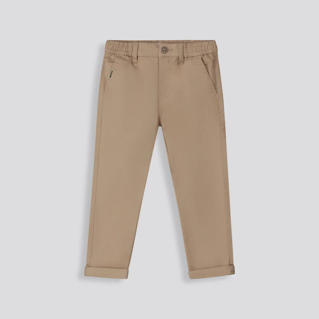 Boys Chino Pants _ 155065 _ Stone sold by Refinery