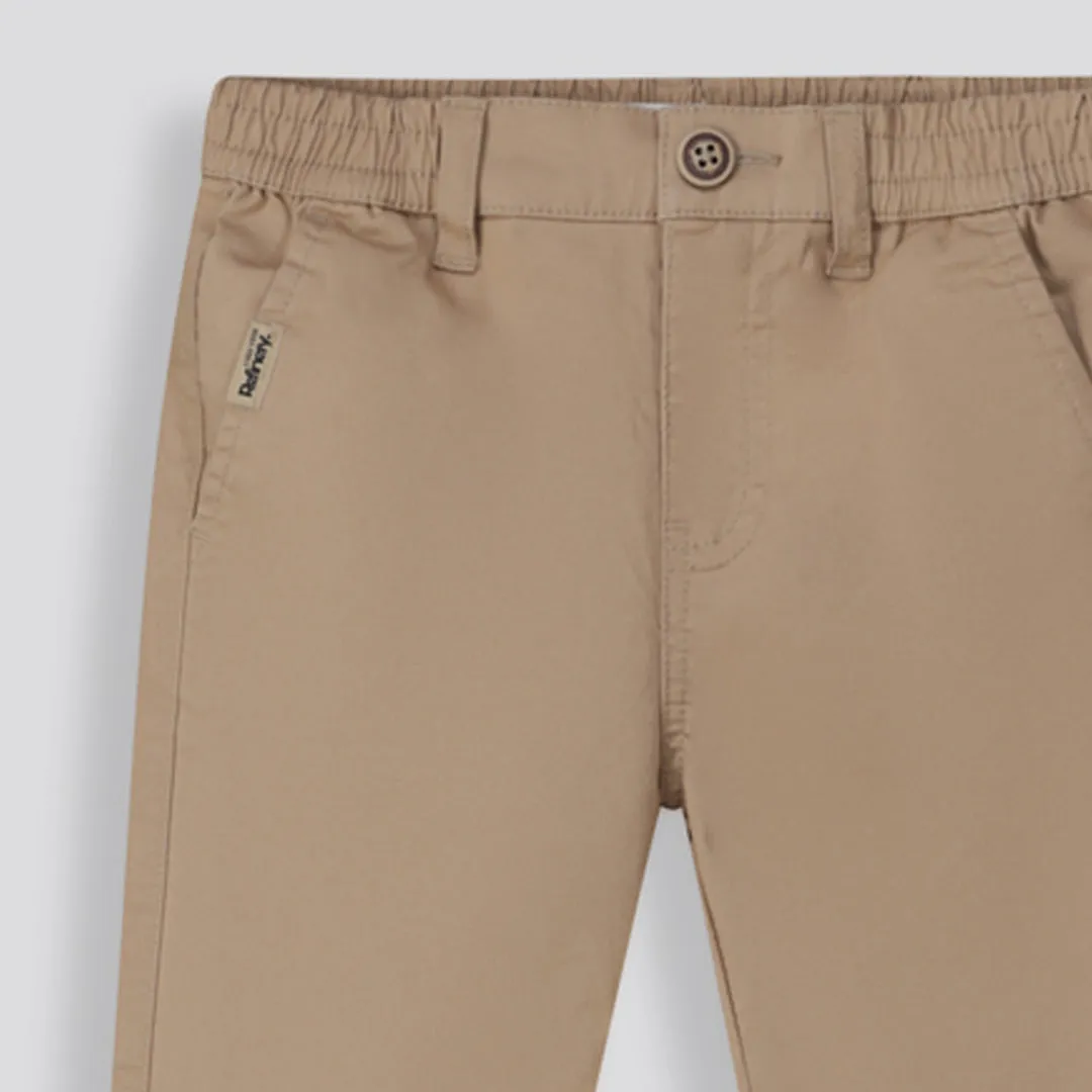 Boys Chino Pants _ 155065 _ Stone sold by Refinery product image thumbnail 2
