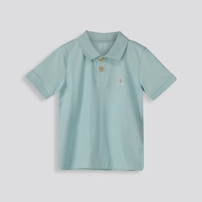 Boys Golfer _ 153698 _ Aqua sold by Refinery