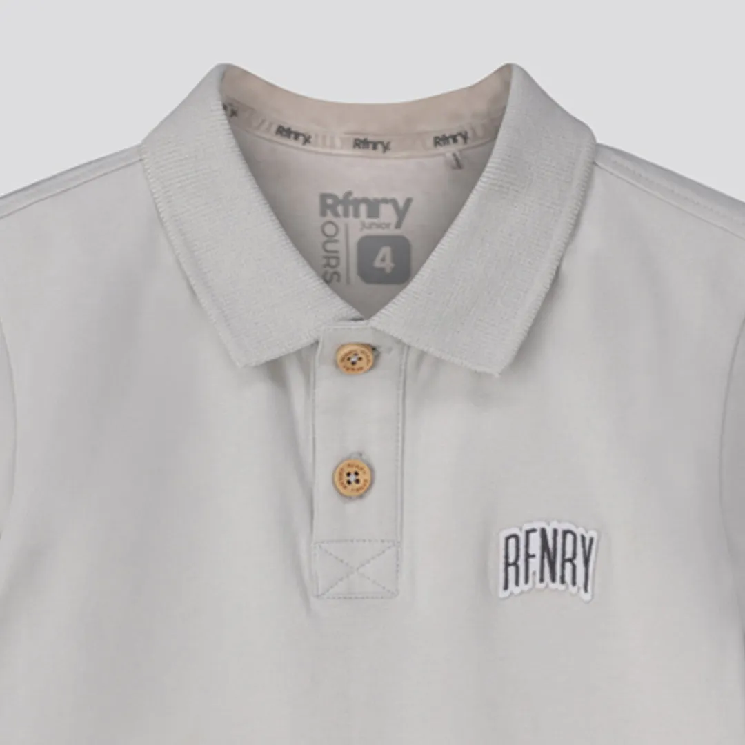 Boys Golfer _ 153698 _ Grey sold by Refinery product image thumbnail 2