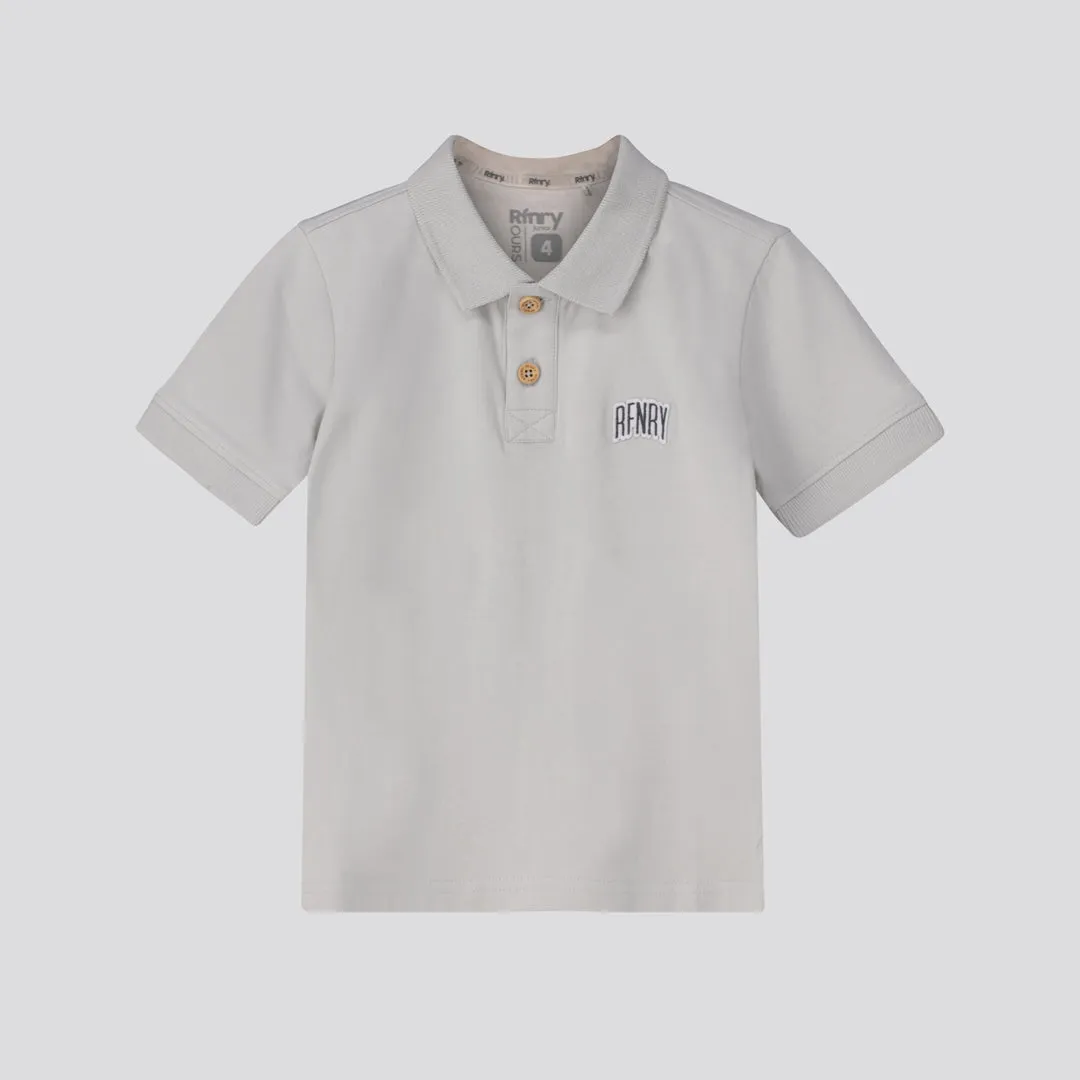 Boys Golfer _ 153698 _ Grey sold by Refinery